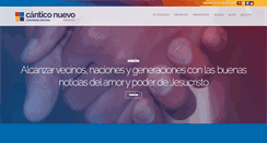 Desktop Screenshot of canticonuevord.org
